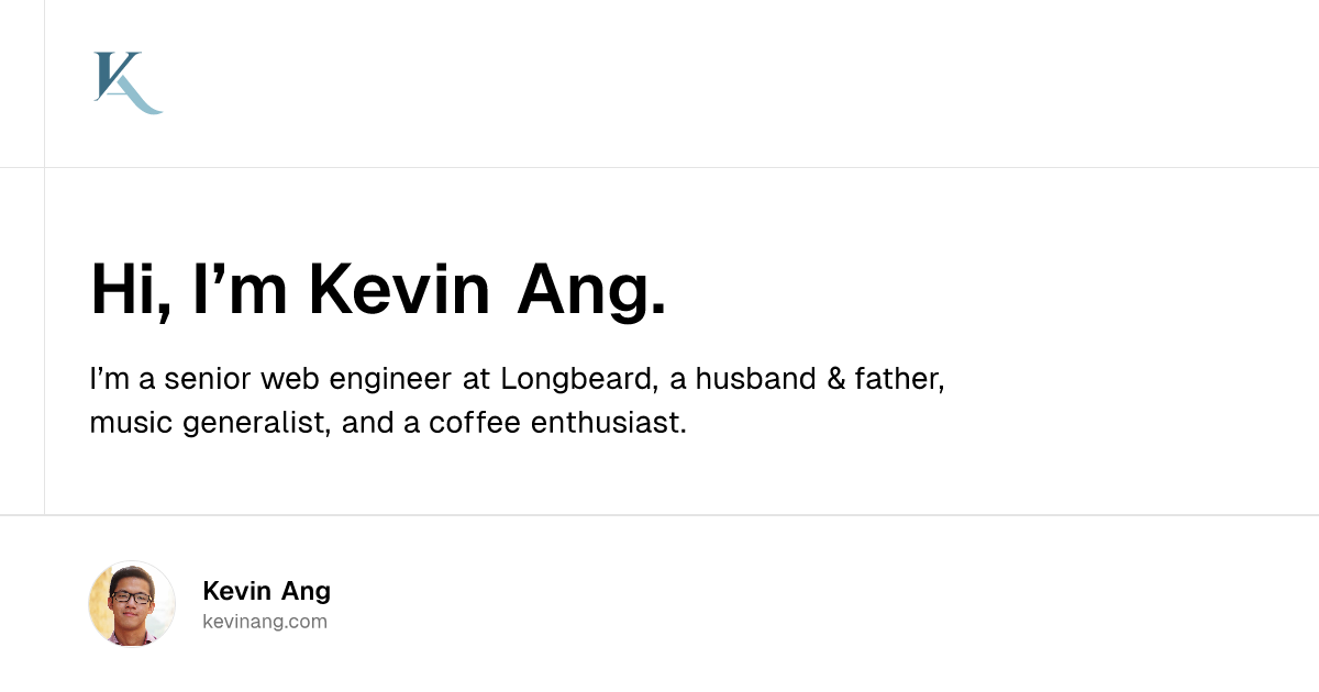 Kevin Ang
